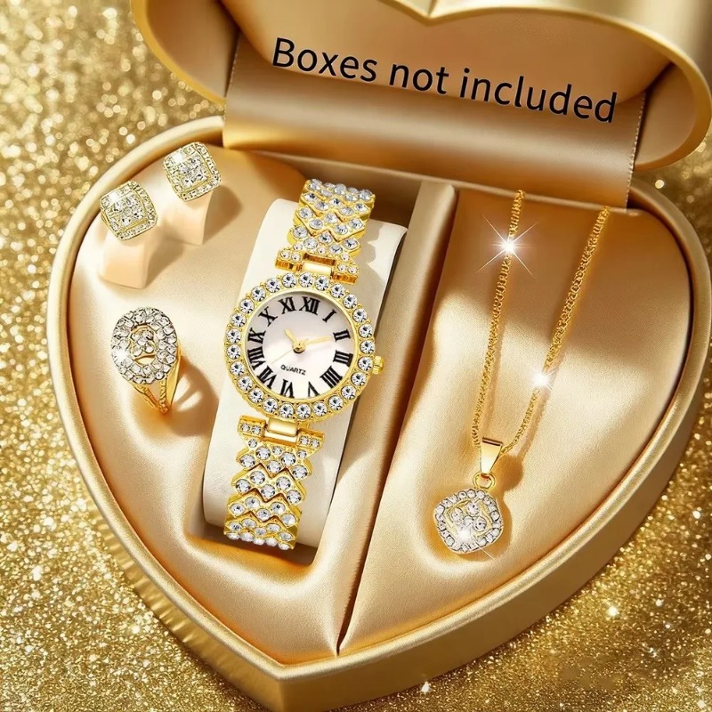 Luxury Watch Holder - Juego de 5 piezas de reloj