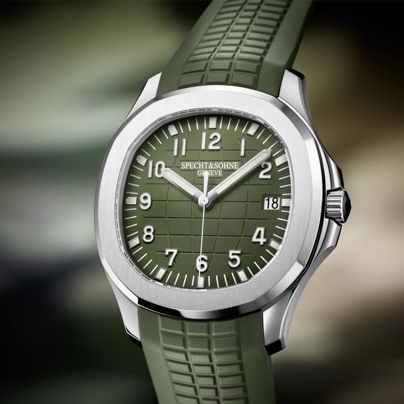 Luxury Watch With Rubber Strap - 2025 nuevos relojes para hombre, reloj