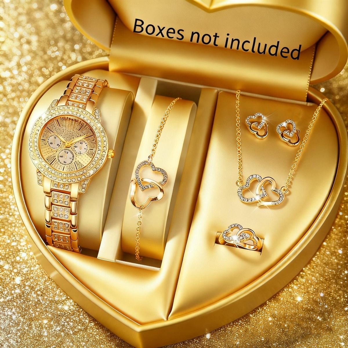 Luxury Watch Holder - Reloj de lujo con diamantes de