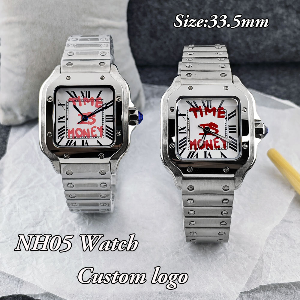 Luxury Watch Time - Nuevo reloj cuadrado NH05, reloj Time