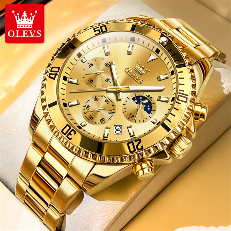 Luxury Watch Investment - Reloj OLEVS para hombre, relojes militares