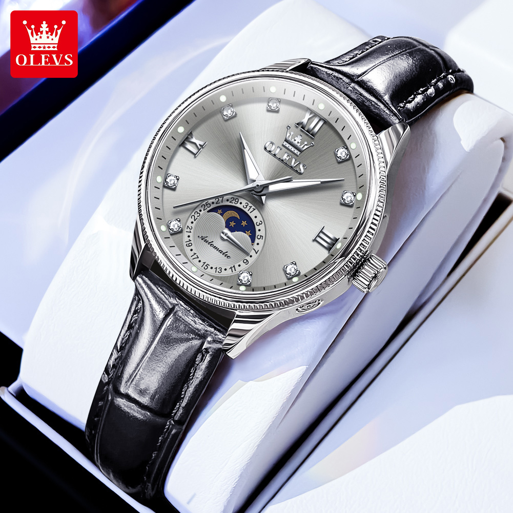 Luxury Watch Time - OLEVS fase lunar relojes de moda