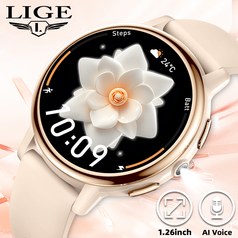 Luxury Watch On Wrist - Reloj inteligente LIGE 2026 para mujer,