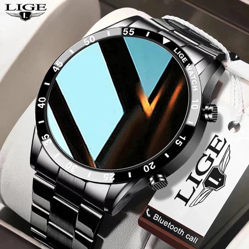 Luxury Watch On Wrist - LIGE, nuevo reloj inteligente con llamada