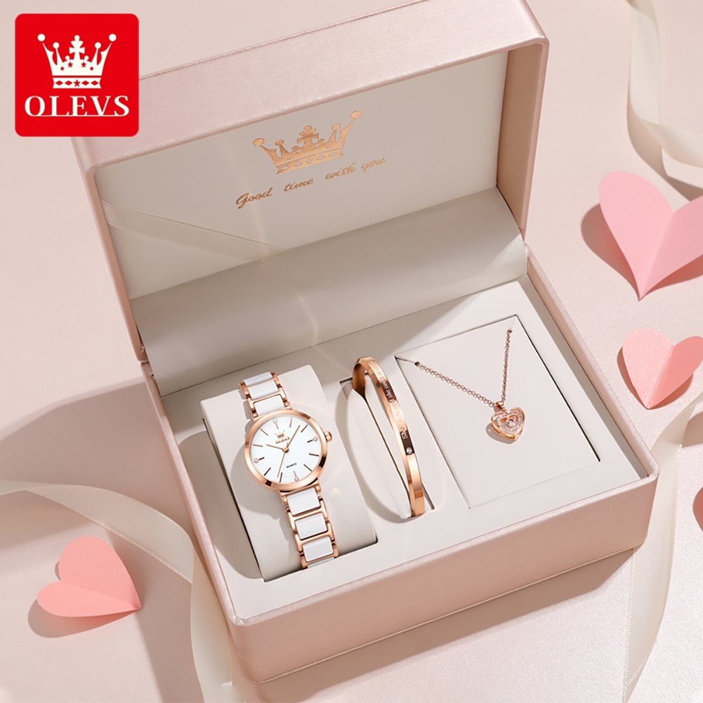 Luxury Watch For Women - OLEVS Reloj de mujer 5877 Reloj