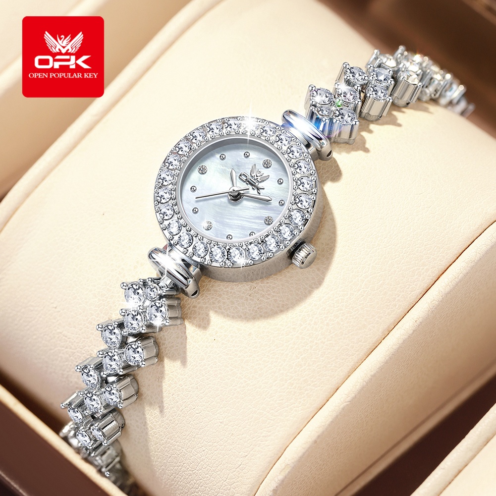 Luxury Watch Diamond - OPK 6057 relojes de cuarzo con