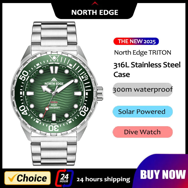 Diver Watch 300M - Nuevo Reloj de Buceo NORTH EDGE