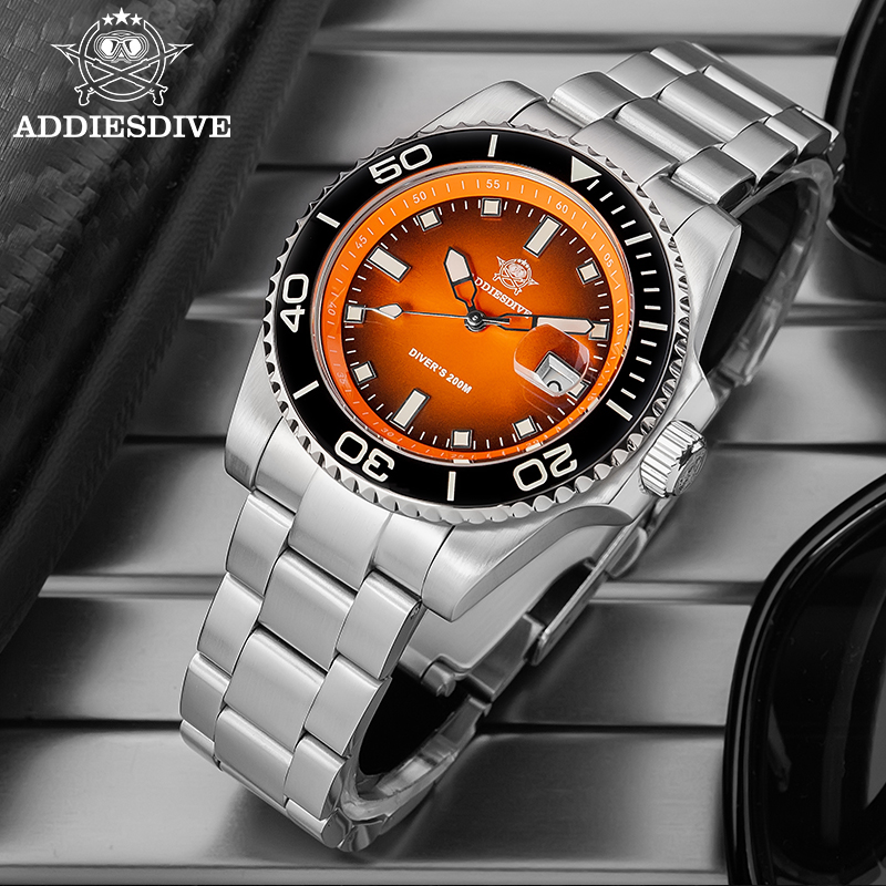 Diver Watch 300M - Reloj ADDIESDIVE para Hombre, Reloj de