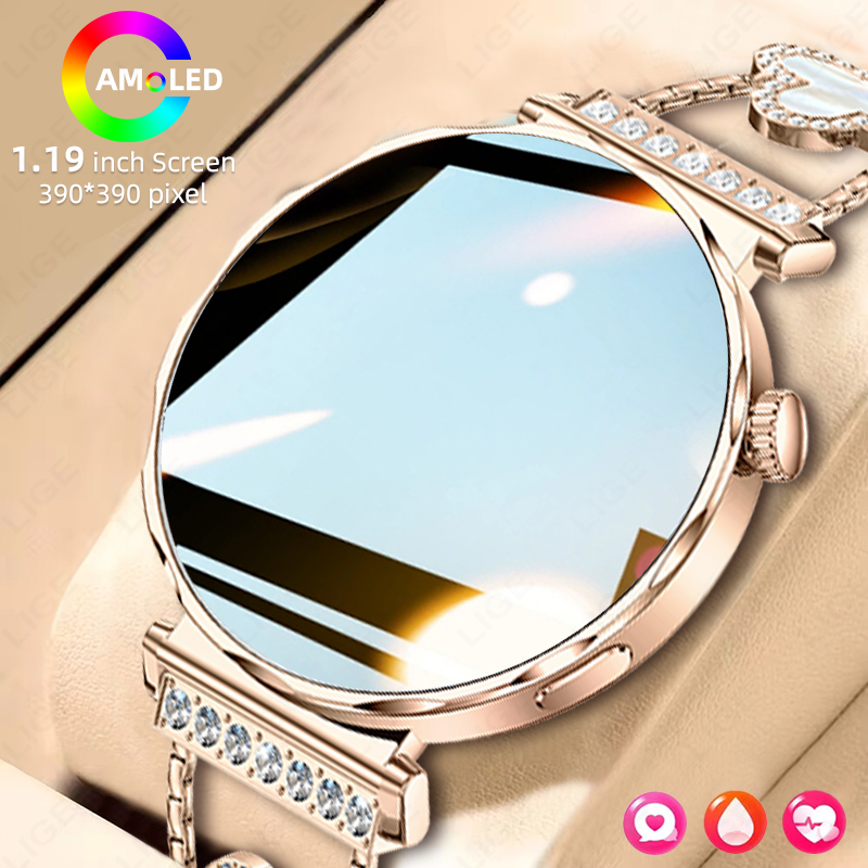 Luxury Watch On Wrist - Reloj inteligente LIGE de lujo para