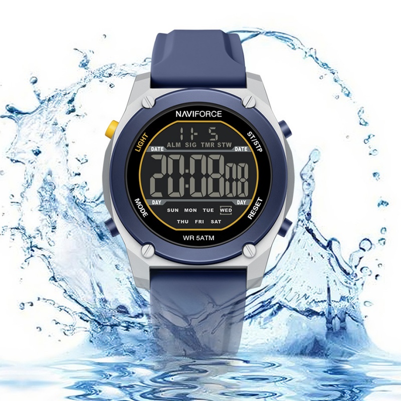 Diver Watch 300M - Reloj Electrónico NAVIFORCE para Hombre, Reloj