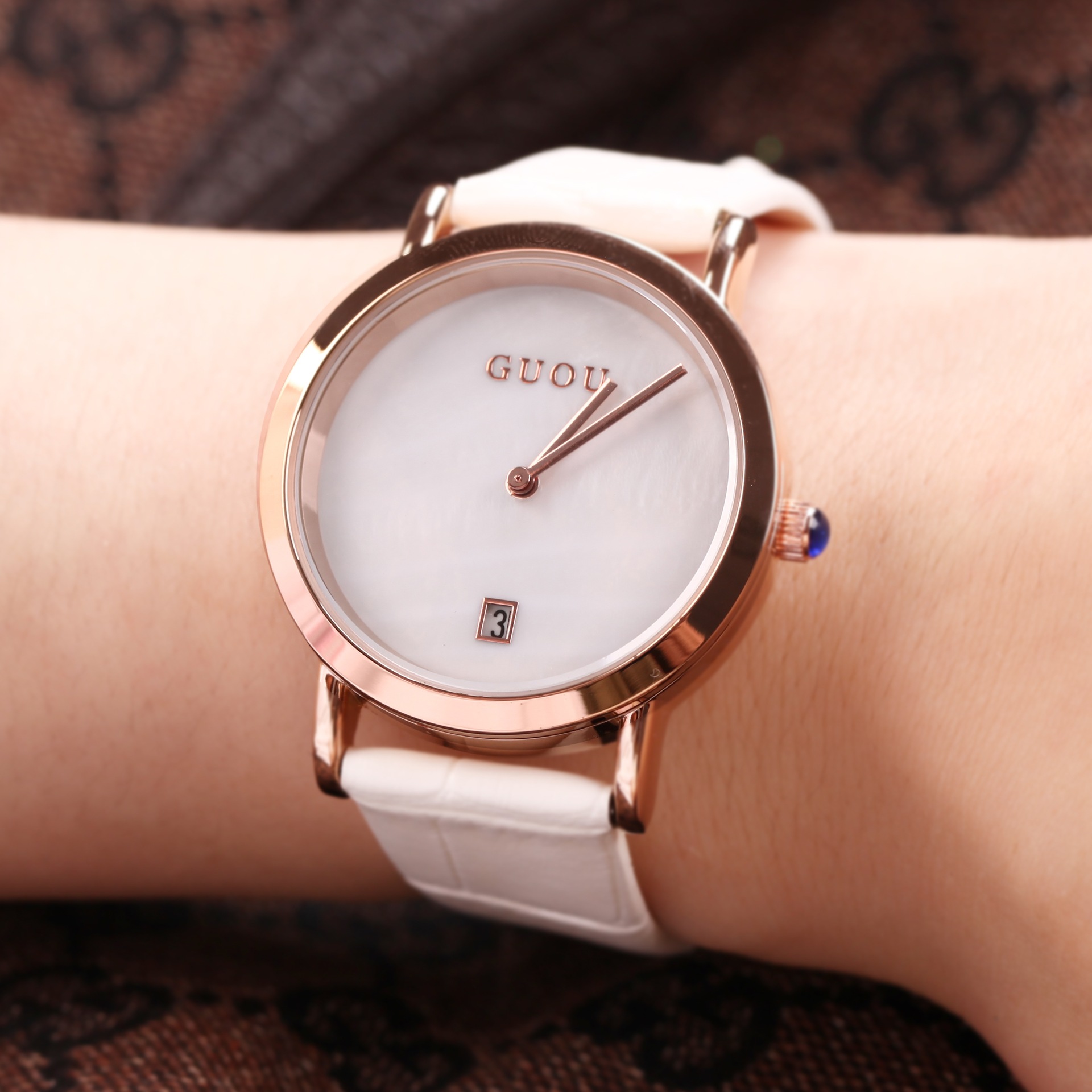 Nuevo reloj minimalista de luj - Luxury Watch Leather Strap reseña y precio