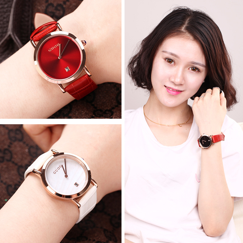 Nuevo reloj minimalista de luj - Luxury Watch Leather Strap reseña y precio