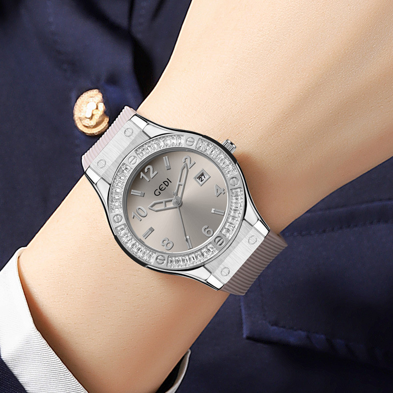 Reloj de pulsera GEDI de moda, - Luxury Watch Diamond reseña y precio