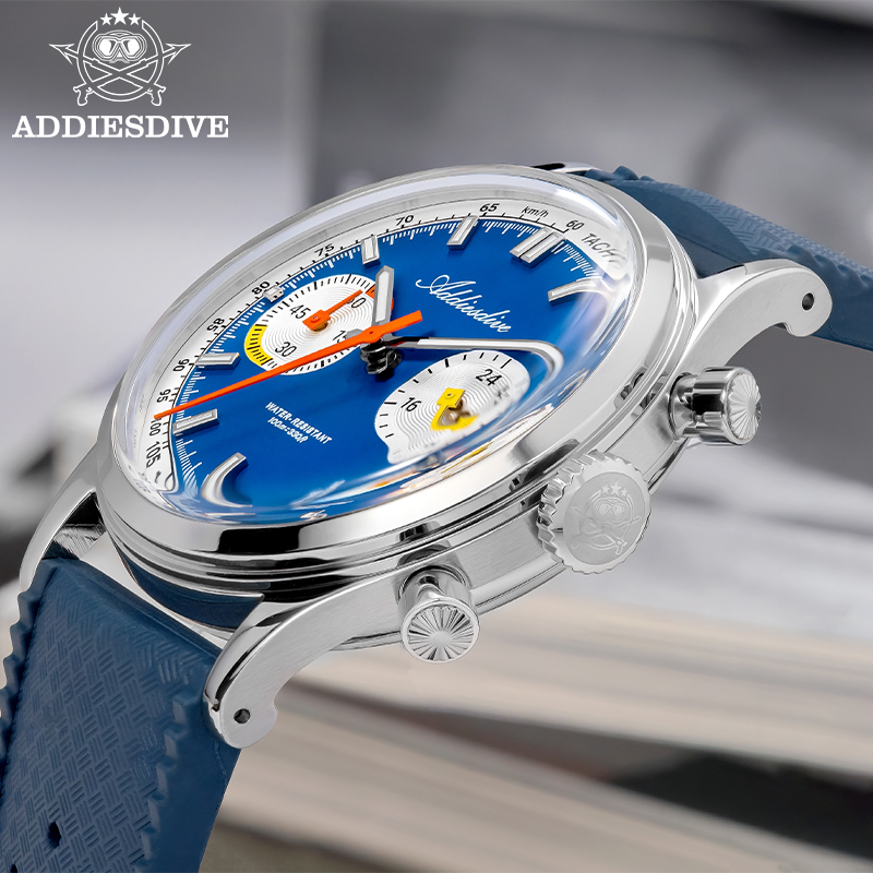 Reloj cronógrafo de cuarzo par - Luxury Watch With Rubber Strap reseña y precio