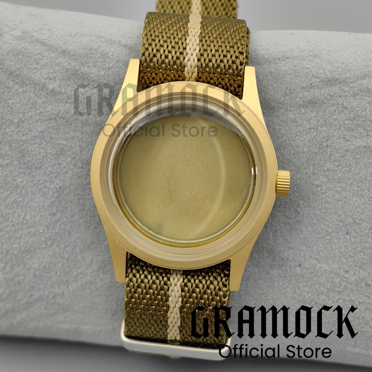 Caja de reloj GRAMOCK de 39mm  - Exhibition Caseback reseña y precio