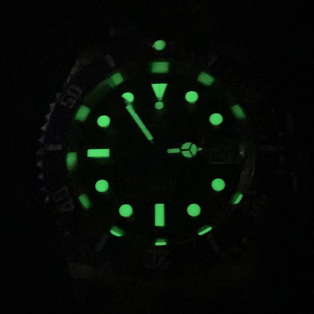 Reloj Mecánico Tandorio de 40  - Diver Watch 300M reseña y precio