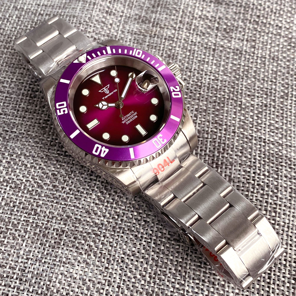 Reloj Mecánico Tandorio de 40  - Diver Watch 300M reseña y precio