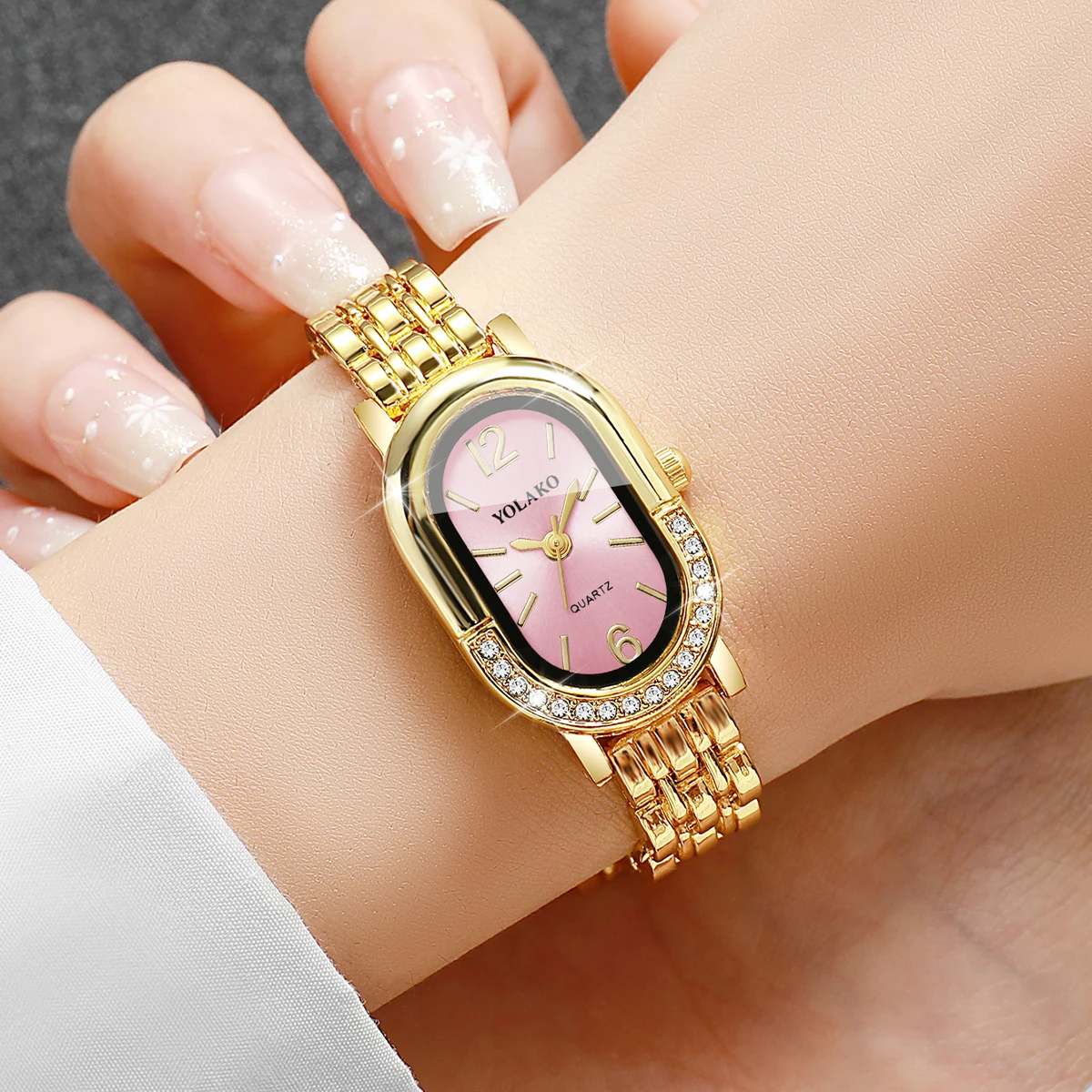 Reloj de cuarzo de lujo con di - Luxury Watch Holder reseña y precio