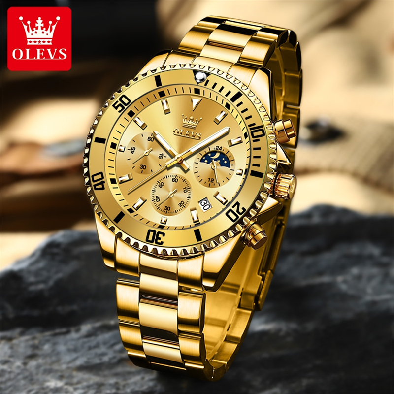 Reloj OLEVS para hombre, reloj - Luxury Watch Investment reseña y precio