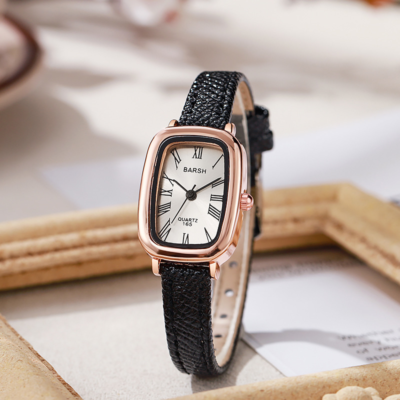 Reloj de cuarzo a la moda para - Luxury Watch Leather Strap reseña y precio