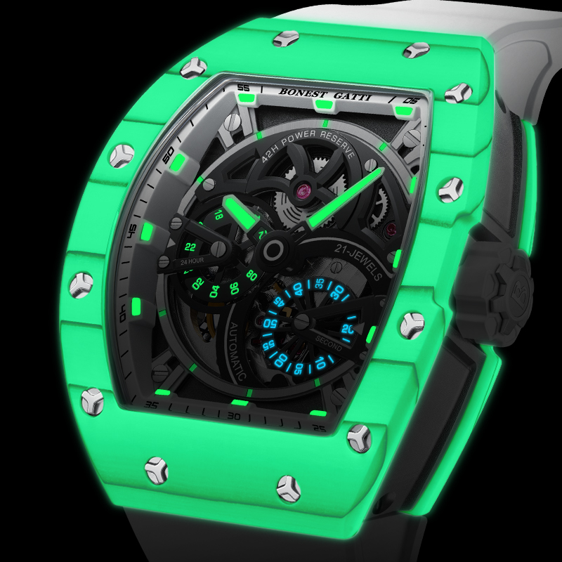Reloj Mecánico para Hombre BON - Luxury Watch Rubber Strap reseña y precio