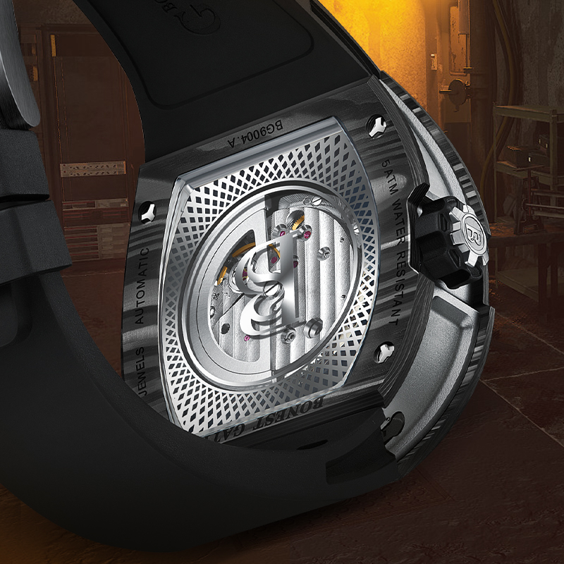Reloj Mecánico para Hombre BON - Luxury Watch Rubber Strap reseña y precio