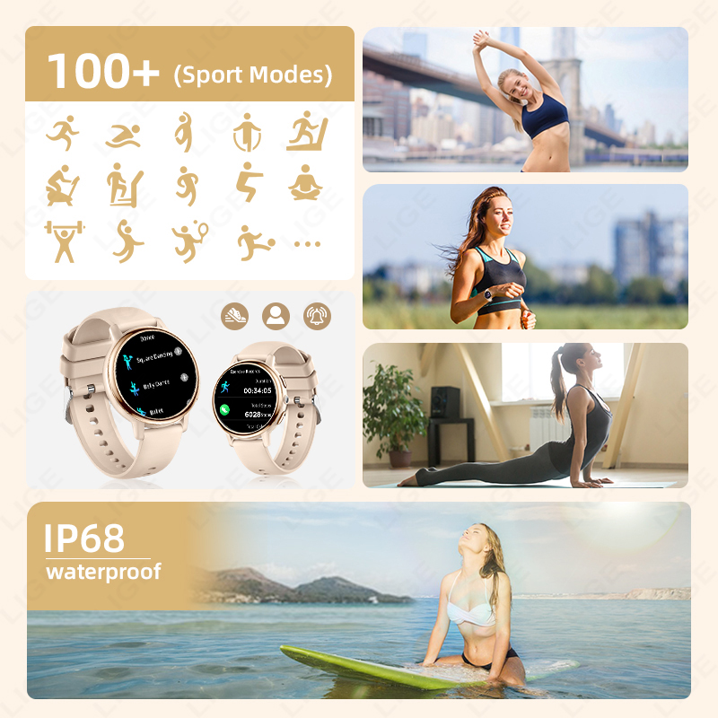 Reloj inteligente LIGE 2026 pa - Luxury Watch On Wrist reseña y precio