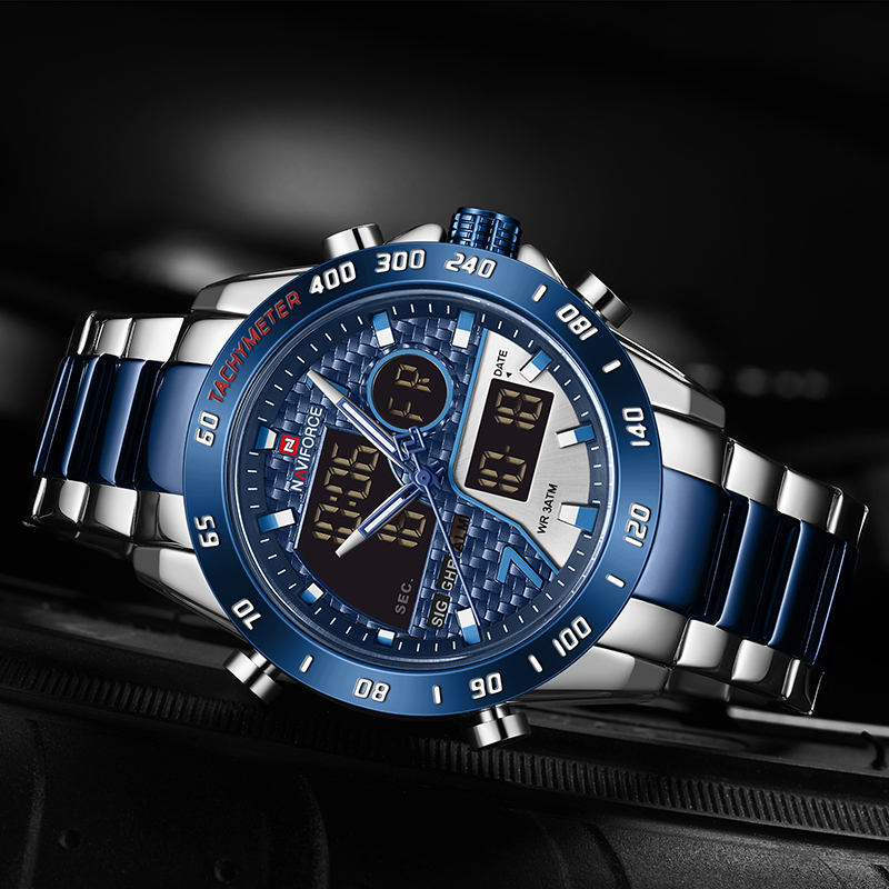 NAVIFORCE relojes digitales pa - Luxury Watch Time reseña y precio