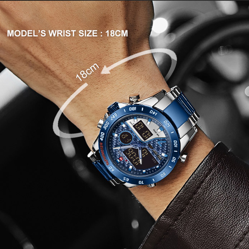 NAVIFORCE relojes digitales pa - Luxury Watch Time reseña y precio