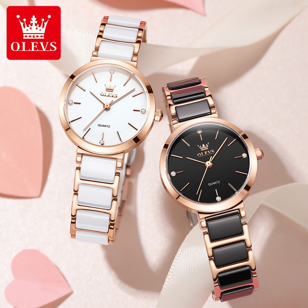 OLEVS Reloj de mujer 5877 Relo - Luxury Watch For Women reseña y precio