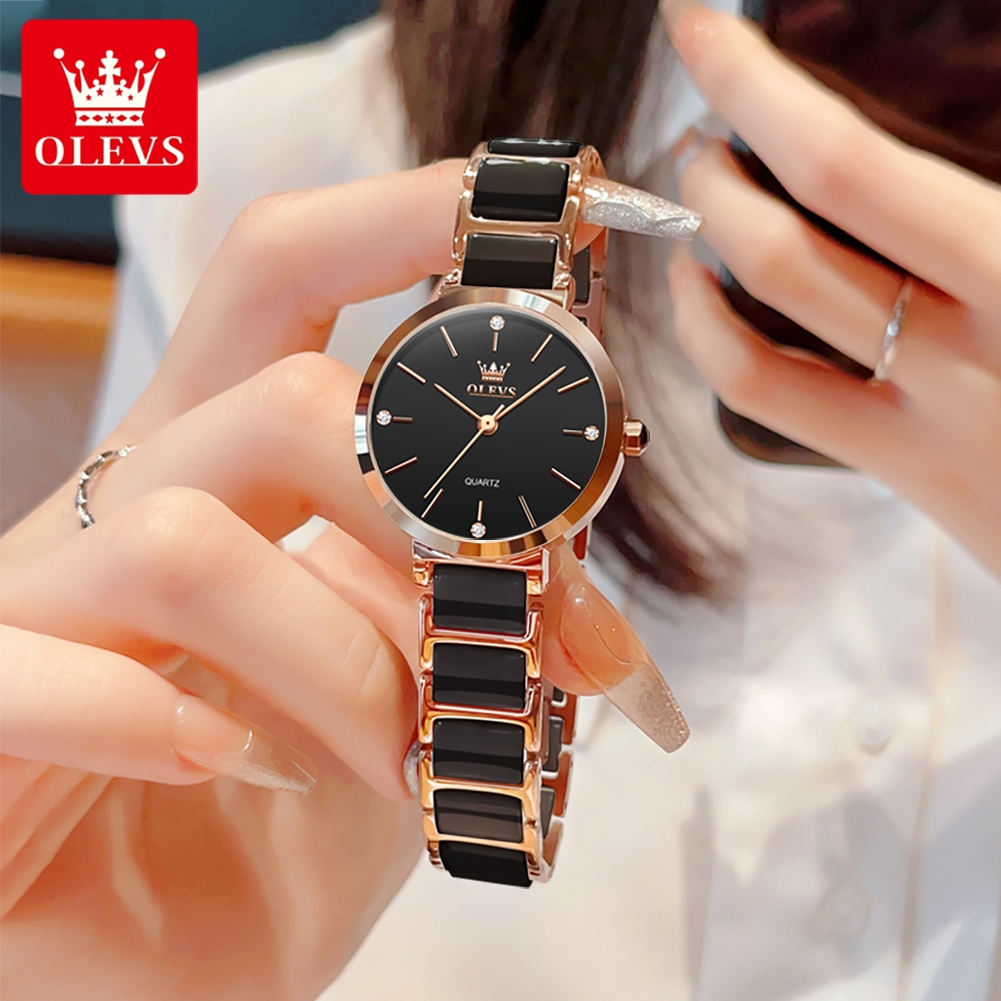 OLEVS Reloj de mujer 5877 Relo - Luxury Watch For Women reseña y precio