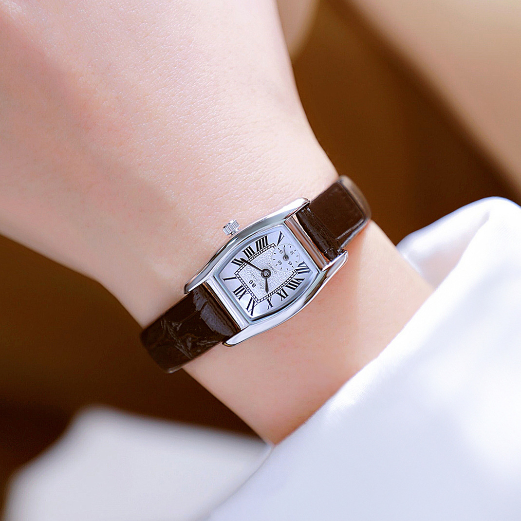 Reloj de pulsera para mujer BS - Luxury Watch Leather Strap reseña y precio
