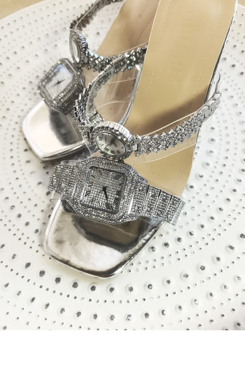 Sandalias de tacón alto con re - Luxury Watch For Women reseña y precio