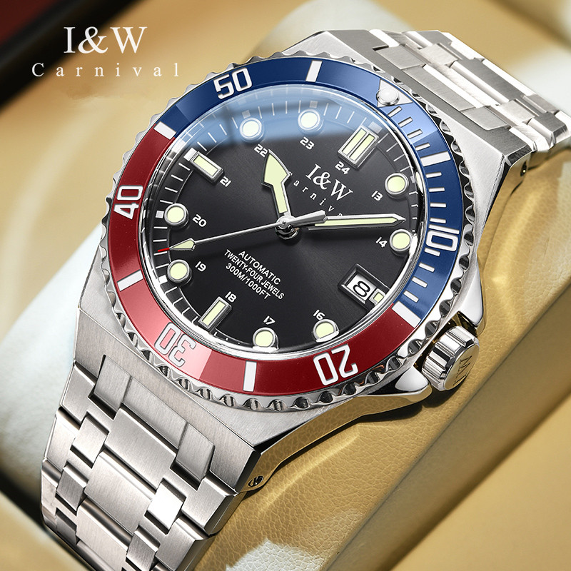 Reloj Mecánico CARNIVAL de 300 - Diver Watch 300M reseña y precio