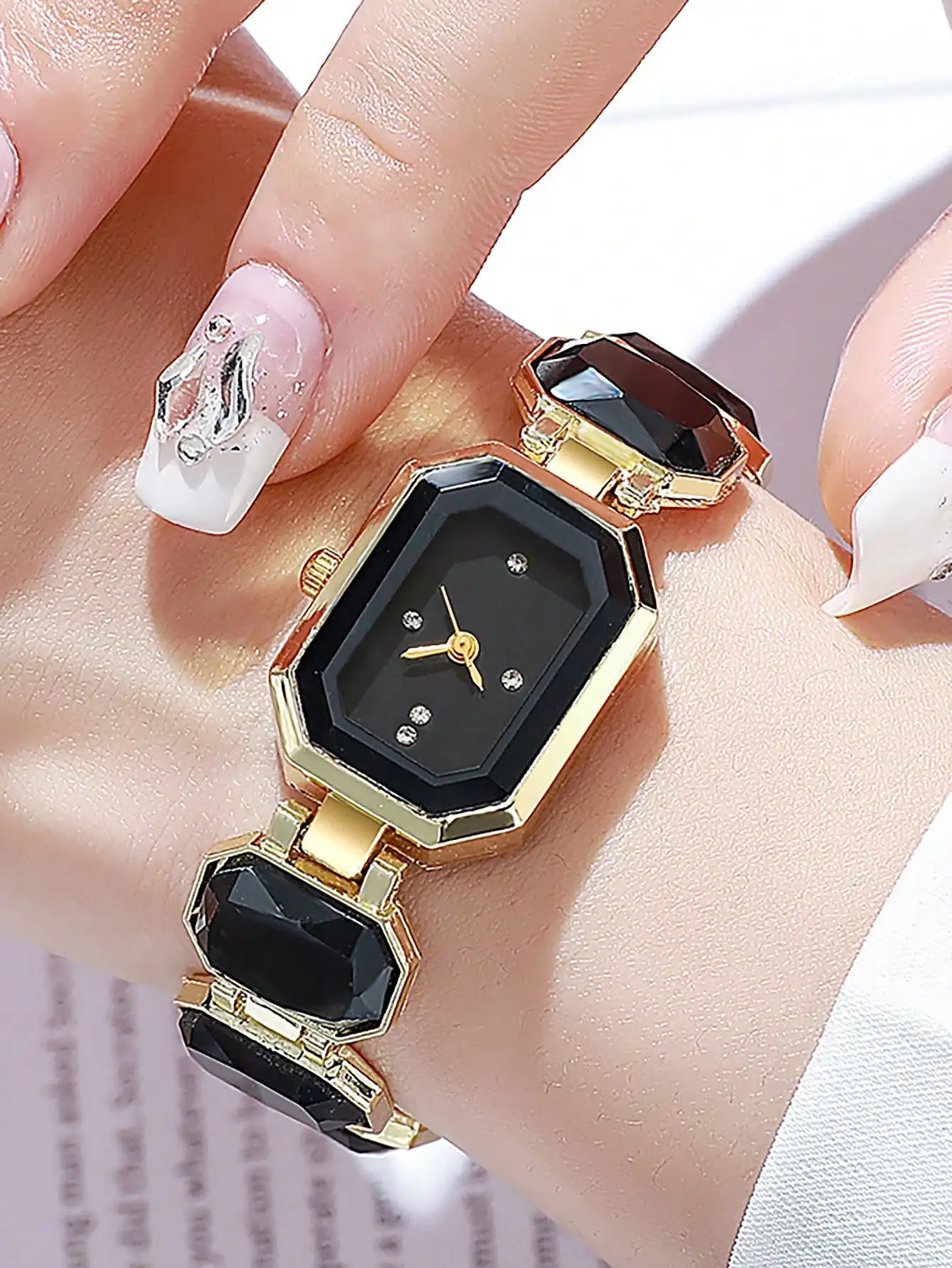 Reloj cuadrado para mujer, rel - Luxury Watch For Women reseña y precio