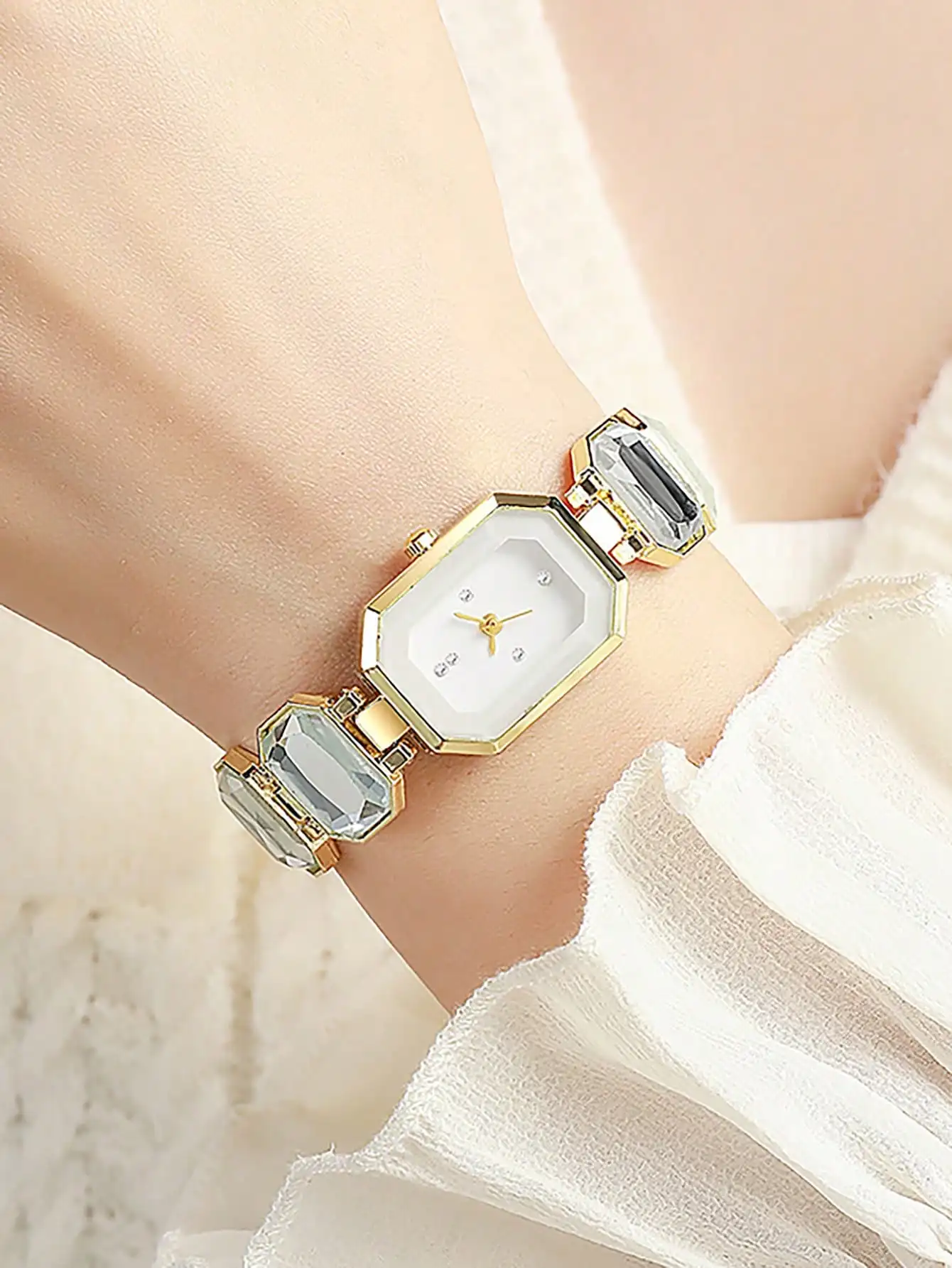 Reloj cuadrado para mujer, rel - Luxury Watch For Women reseña y precio