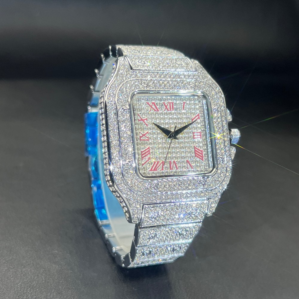 MISSFOX Iced Out hombres reloj - Luxury Watch Sale reseña y precio