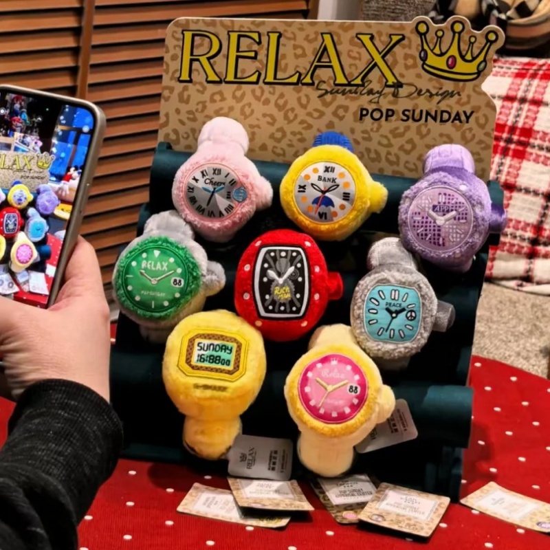 【En Stock】 reloj de peluche Po - Luxury Watch Holder reseña y precio