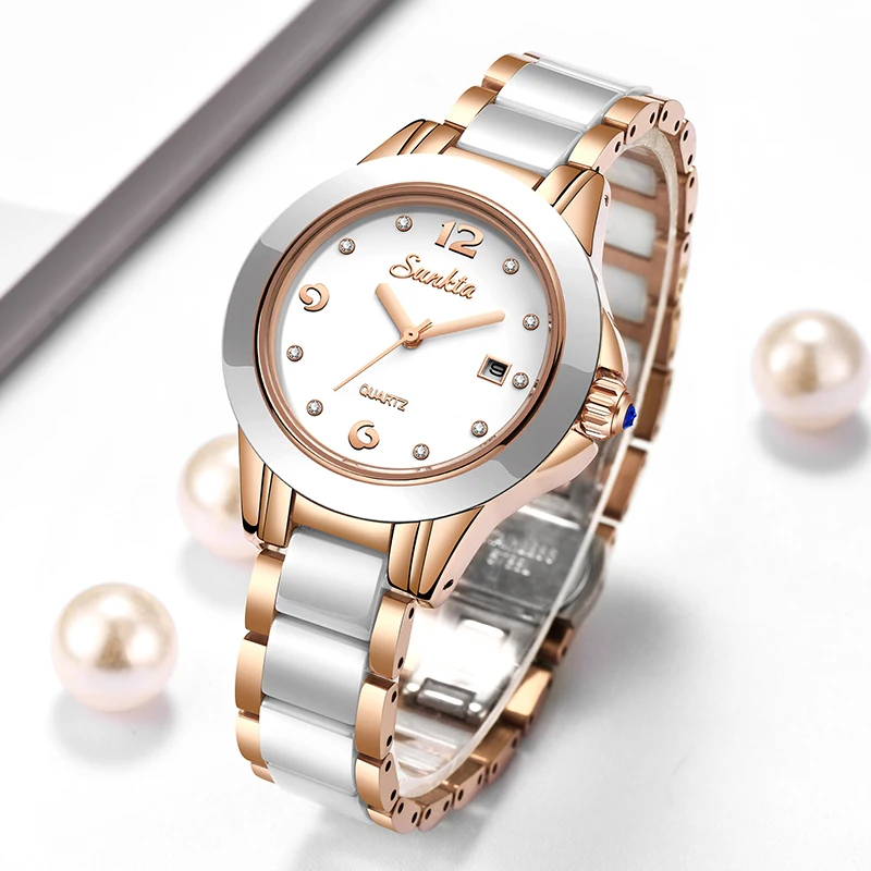 Reloj Sunkta de cuarzo informa - Luxury Watch For Women reseña y precio