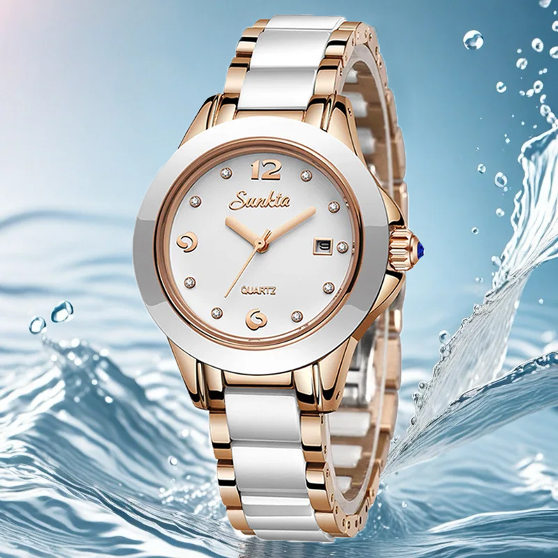 Reloj Sunkta de cuarzo informa - Luxury Watch For Women reseña y precio