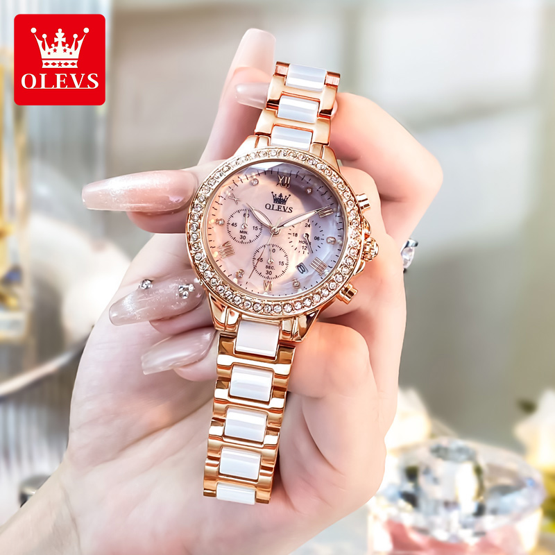 OLEVS 9999 Reloj de Mujer marc - Luxury Watch Time reseña y precio