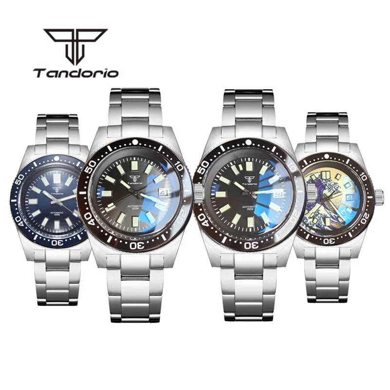 Tandorio 300M impermeable 41mm - Diver Watch 300M reseña y precio