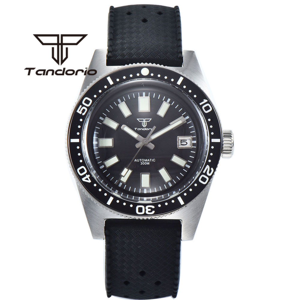 Tandorio 300M impermeable 41mm - Diver Watch 300M reseña y precio