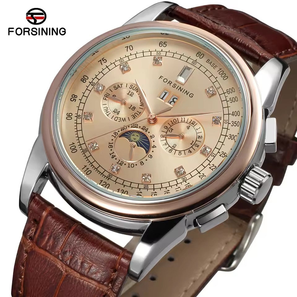FORSINING réplica multifuncion - Patek Philippe Watch Aquanaut reseña y precio