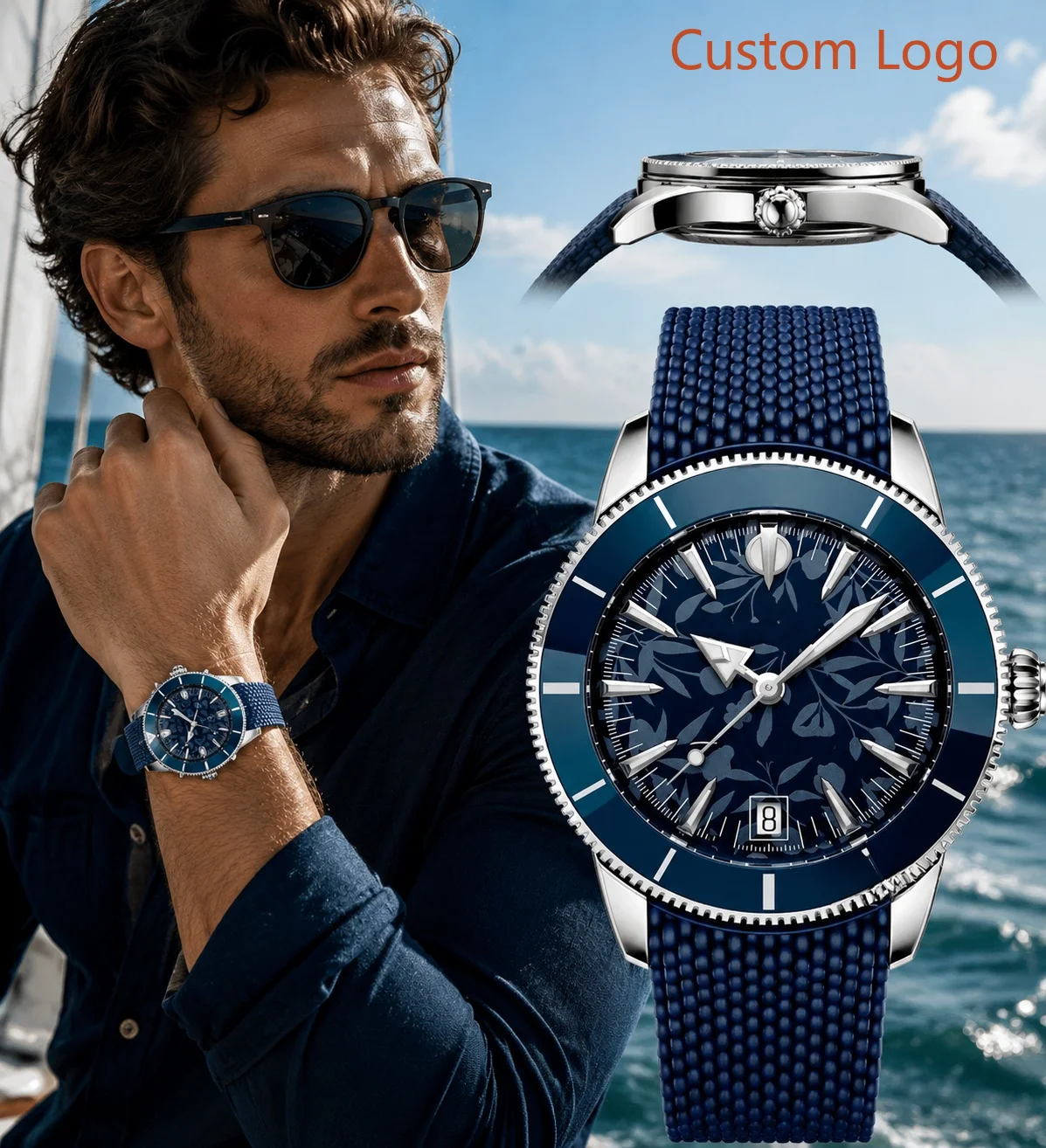 Reloj Automático de Buceo para - Luxury Watch Rubber Strap reseña y precio