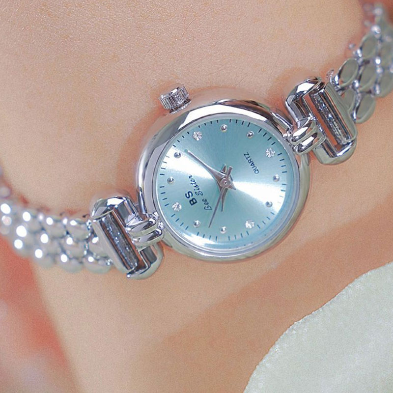 Reloj de lujo de plata azul hi - Luxury Watch Leather Strap reseña y precio
