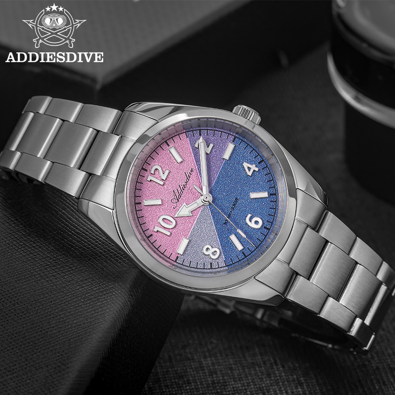 Reloj ADDIESDIVE de cristal de - Luxury Watch Time reseña y precio