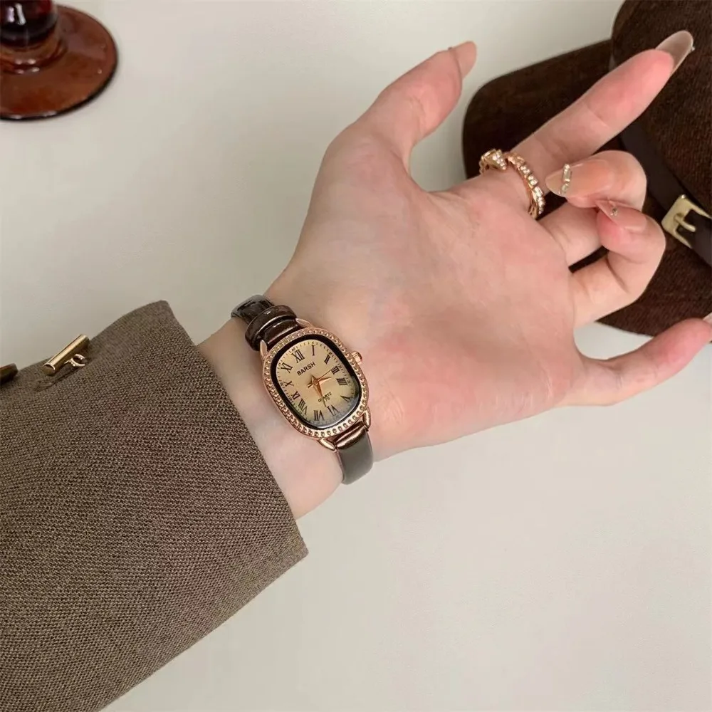 Relojes de marca famosa con es - Luxury Watch Leather Strap reseña y precio
