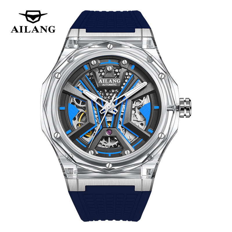Marca AILANG, reloj mecánico d - Luxury Watch Rubber Strap reseña y precio