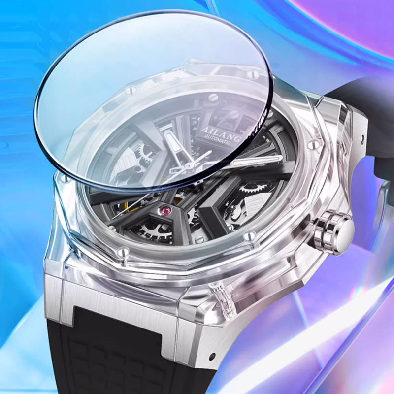 Marca AILANG, reloj mecánico d - Luxury Watch Rubber Strap reseña y precio